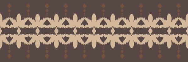 ikat grenze stammeskreuz nahtloses muster. ethnische geometrische batik ikkat digitaler vektor textildesign für drucke stoff saree mughal pinsel symbol schwaden textur kurti kurtis kurtas