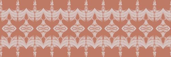 Batik Textil afrikanisches Ikat nahtloses Muster digitales Vektordesign für den Druck Saree Kurti Borneo Stoffrand Pinselsymbole Farbfelder Designer vektor