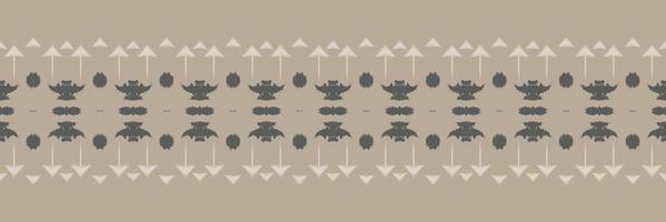 Ikat-Muster Stammes-Afrika nahtloses Muster. ethnische geometrische batik ikkat digitaler vektor textildesign für drucke stoff saree mughal pinsel symbol schwaden textur kurti kurtis kurtas