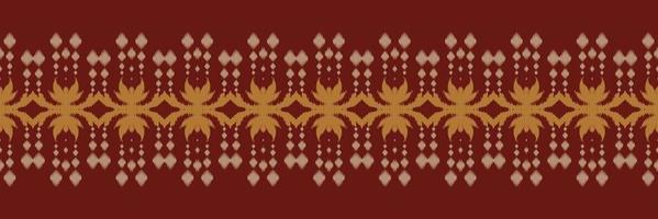 ikat skriva ut stam- aztec sömlös mönster. etnisk geometrisk batik ikkat digital vektor textil- design för grafik tyg saree mughal borsta symbol strängar textur kurti kurtis kurtas