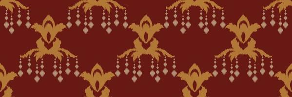 ikat damast skandinavische stickerei, ikat nahtloses muster tribal chevron, ethnische krippe digitales textil asiatisches design alte kunst für drucke stoff saree mughal schwaden textur kurti kurtis kurtas vektor