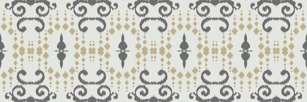 ikat sömlös mönster stam- afrika geometrisk traditionell etnisk orientalisk design för de bakgrund. folk broderi, indian, skandinaviska, zigenare, mexikansk, afrikansk matta, tapet. vektor