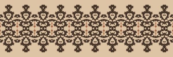 Batik-Textilmotiv Filipino Ikat nahtloses Muster digitales Vektordesign für den Druck Saree Kurti Borneo Stoffrand Pinselsymbole Farbfelder Baumwolle vektor