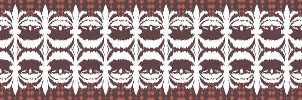 ikat floral Stammes-Hintergrund nahtlose Muster. ethnische geometrische ikkat batik digitaler vektor textildesign für drucke stoff saree mughal pinsel symbol schwaden textur kurti kurtis kurtas