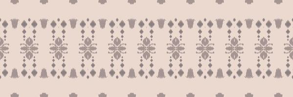ikat sömlös stam- abstrakt sömlös mönster. etnisk geometrisk ikkat batik digital vektor textil- design för grafik tyg saree mughal borsta symbol strängar textur kurti kurtis kurtas
