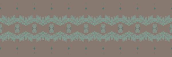 Batik-Textilmotiv Ikat nahtloses Muster digitales Vektordesign für den Druck Saree Kurti Borneo Stoffrand Pinselsymbole Farbfelder stilvoll vektor