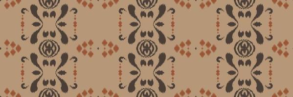 ikat designs batik textil nahtloses muster digitales vektordesign für druck saree kurti borneo stoff grenze pinsel symbole muster baumwolle vektor