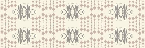 Batik-Textil Ikat oder Ikat-Blume nahtloses Muster digitales Vektordesign für den Druck Saree Kurti Borneo Stoffrand Pinsel Symbole Muster Baumwolle vektor