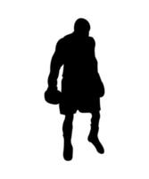 Vektor-Illustration der Boxer-Silhouette vektor