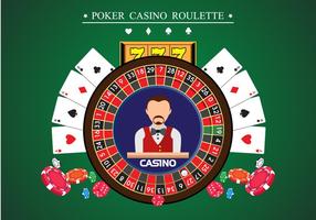 Poker Casino roulatte vektor