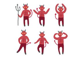 Lucifer Cartoon Zeichnung Vektoren