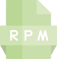 Symbol für das RPM-Dateiformat vektor