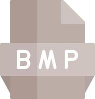 bmp-Dateiformat-Symbol vektor