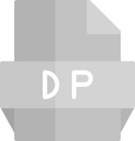 dp-Dateiformat-Symbol vektor