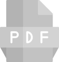 pdf-Dateiformat-Symbol vektor