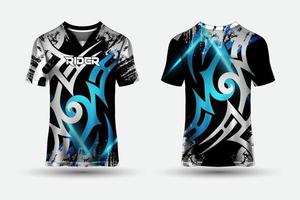 moderner Sport-Trikot-Design-Vektor und T-Shirt-Vorlage Sport-Design-Hintergrund. vektor