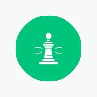 Schachspieler King Poker vektor