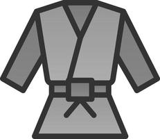 Kimono-Vektor-Icon-Design vektor