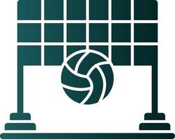 Beach-Volleyball-Vektor-Icon-Design vektor