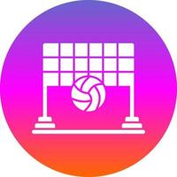 Beach-Volleyball-Vektor-Icon-Design vektor