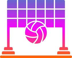 Beach-Volleyball-Vektor-Icon-Design vektor