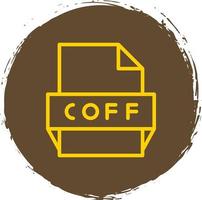 coff-Dateiformat-Symbol vektor