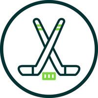 Eishockey-Vektor-Icon-Design vektor