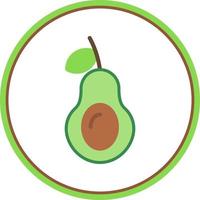 Avocado-Vektor-Icon-Design vektor