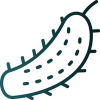 Pickle-Vektor-Icon-Design vektor