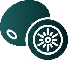 kiwi vektor ikon design