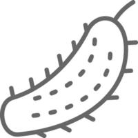 Pickle-Vektor-Icon-Design vektor