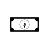 afghanistan valuta ikon symbol, afghanska afghanska, afn tecken. vektor illustration