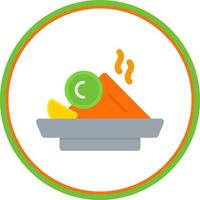 Nasi Goreng-Vektor-Icon-Design vektor