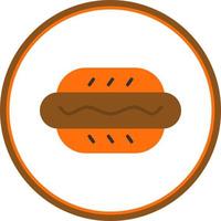 Hot-Dog-Vektor-Icon-Design vektor