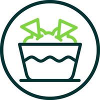 Guacamole-Vektor-Icon-Design vektor