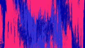 abstrakter, leuchtend blauer, rosa Kratzer-Grunge-Textur-Hintergrund vektor