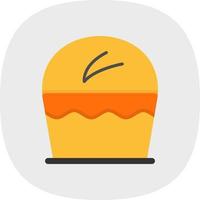 Brioche-Vektor-Icon-Design vektor