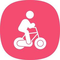 Radfahren Person Vektor Icon Design