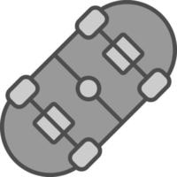 Skateboard-Vektor-Icon-Design vektor