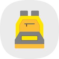 Rucksack-Vektor-Icon-Design vektor