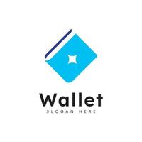 E-Wallet-Logo-Design-Vektor-Design-Vorlage vektor