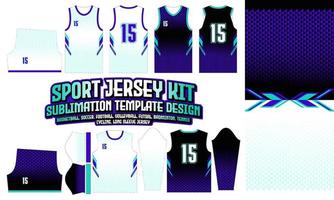 sport jersey kläder sport ha på sig sublimering mönster design 258 för fotboll fotboll e-sport basketboll volleyboll badminton futsal t-shirt vektor