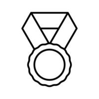 medalj ikon vektor symbol design mallar