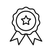 medalj ikon vektor symbol design mallar