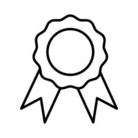 medalj ikon vektor symbol design mallar