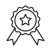 medalj ikon vektor symbol design mallar