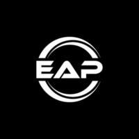 EAP-Brief-Logo-Design in Abbildung. Vektorlogo, Kalligrafie-Designs für Logo, Poster, Einladung usw. vektor
