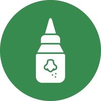 nasal spray vektor ikon design