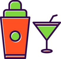 Cocktail-Shaker-Vektor-Icon-Design vektor