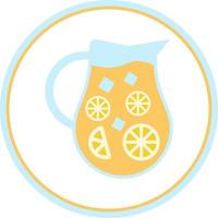 Limonade-Krug-Vektor-Icon-Design vektor